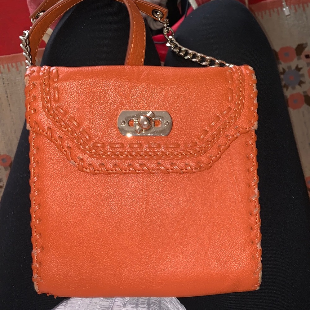 Giani Bini Orange Cross Body Bag